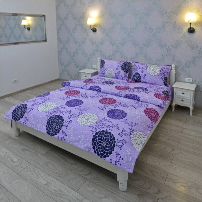 Fehérnemű 2 személyes Somnart Ultrasleep, 100% pamut, lila Fehérnemű 2 személyes Somnart Ultrasleep, 100% pamut, lila