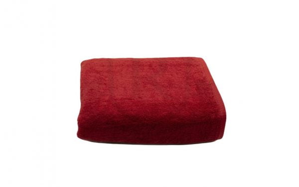 2 db 100% pamut testtörlő készlet, 600 g/m2, Somnart, 70×140 cm, piros