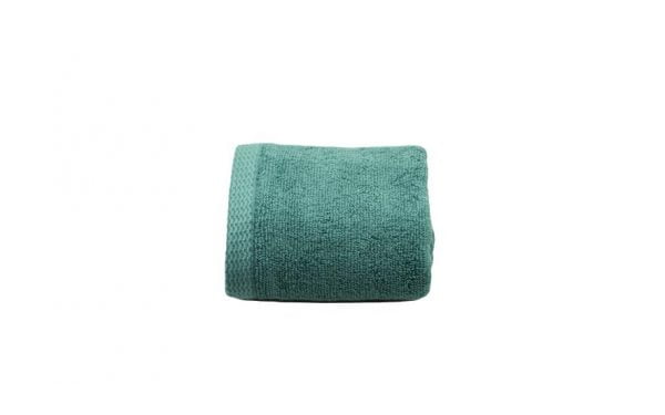 2 db 100% pamut kéztörlő készlet, 600 g/m2, Somnart, 30×50 cm, türkiz