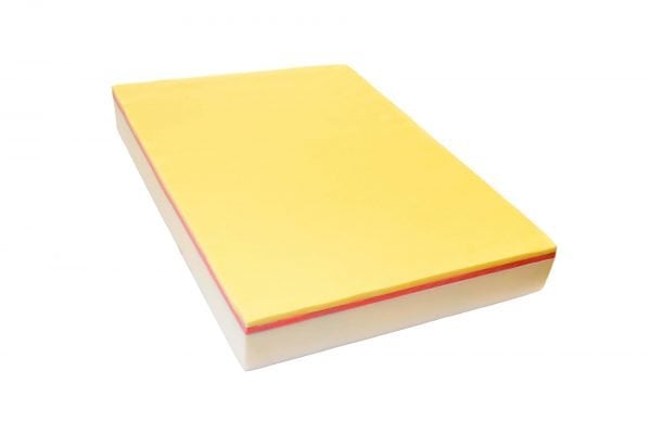Extra Memory Foam matrac 180×200 Somnart, Memory Ultimate, poliuretán habbal, mosható és levehető Aloe Vera huzattal cipzárral, vastagsága 24 cm, kiteregetve, közepes keménységű