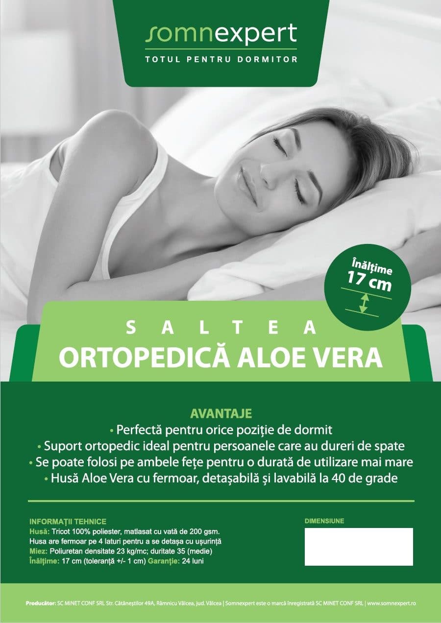 Somnexpert Ortopéd Aloe Vera Matrac 180×200 Somnexpert Ortopéd Aloe Vera Matrac 180×200