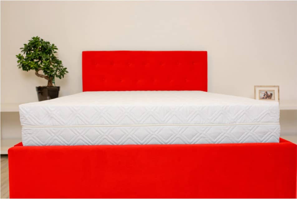 SOMNART ortopéd matrac, 140x200x20cm, poliuretán hab, levehető cipzáras huzat, közepes keménységű SOMNART ortopéd matrac, 140x200x20cm, poliuretán hab, levehető cipzáras huzat, közepes keménységű