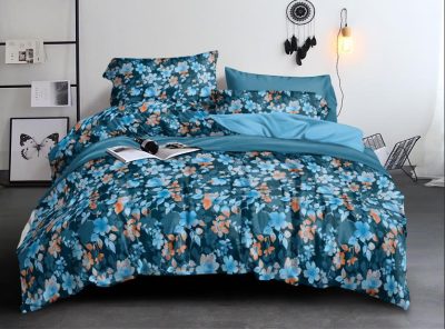 📣Csomag 1 db Ágynemű BS005 nyomott mikroszálas + 1 db 200×220-as paplan + 2 db 50×70-es párna