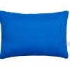 US steppelt párna, Ultramarin mikroszálas, 50×70 cm