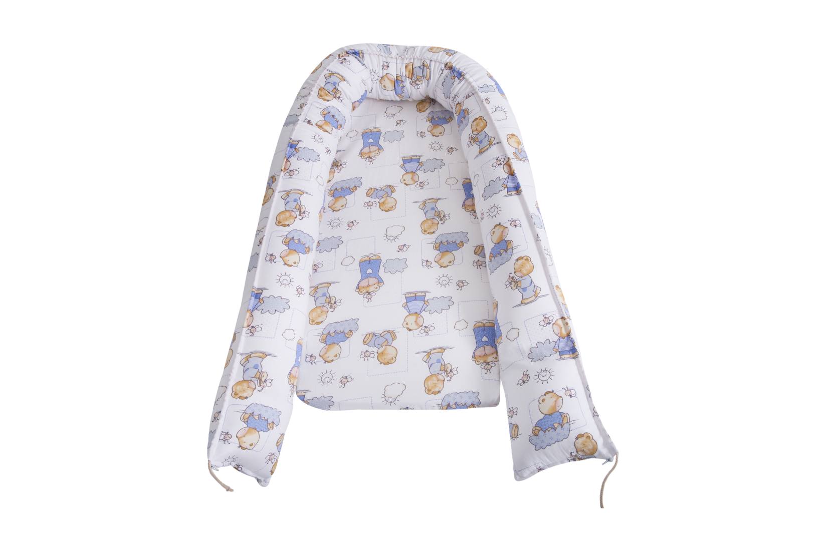 Többfunkciós pozícionáló 3 az 1-ben Baby Nest SomnART, terhességi párna + szoptatós párna + kiságy védő, 3 cipzárral, pamut, Ursuleti Többfunkciós pozícionáló 3 az 1-ben Baby Nest SomnART, terhességi párna + szoptatós párna + kiságy védő, 3 cipzárral, pamut, Ursuleti