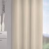 Dimout drapéria, gyűrűkkel, Mia Dimout, L140 x H245, pezsgő