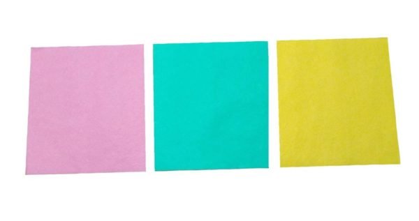 Univerzális száraz kendő készlet, Ultra Compact, Multicolor, 35×40 cm, 3 db