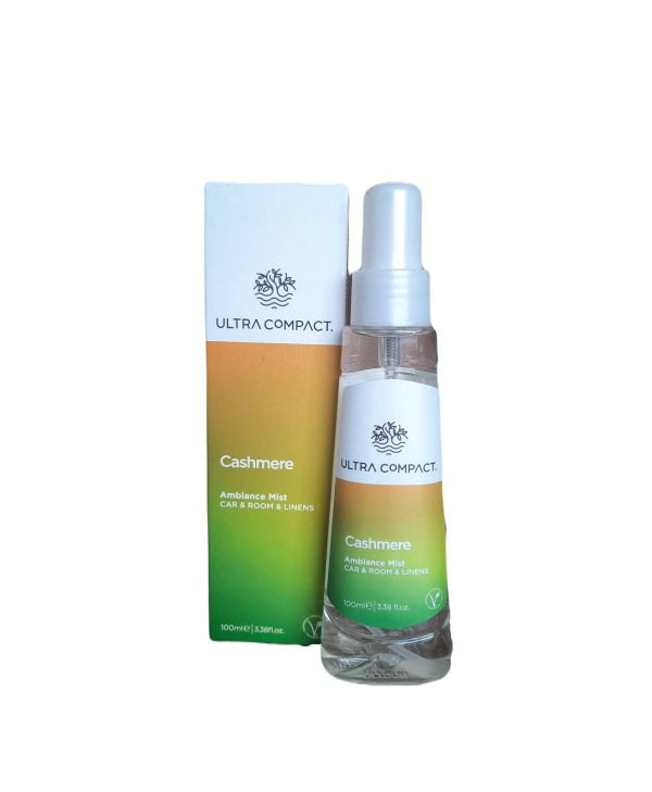 Szobai légfrissítő és Ultra Compact szövetek, Ambiance Mist Cashmere, 100 ml