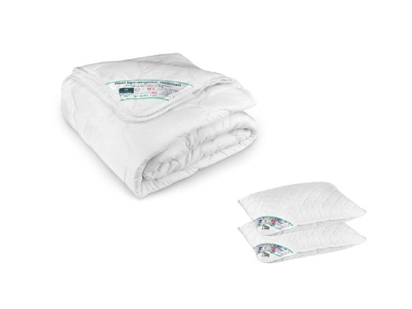 📣Csomag 1 SomnART HypoallergenicMed paplan 180×200 + 2 HypoallergénMed párna 50×70