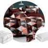 📣Csomag 1 db Ágynemű BS006 nyomott mikroszálas + 1 db 200×220-as paplan + 2 db 50×70-es párna
