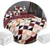 📣Csomag 1 db Ágynemű BS013 nyomott mikroszálas + 1 db 200×220-as paplan + 2 db 50×70-es párna