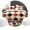 📣Csomag 1 db Ágynemű BS017 nyomott mikroszálas + 1 db 200×220-as paplan + 2 db 50×70-es párna