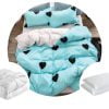 📣Csomag 1 db Ágynemű A50.249 nyomtatott mikroszálas + 1 db 200×220-as paplan + 2 db 50×70-es párna