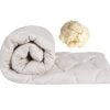 Meleg steppelt téli takaró Wooltex Benessere Somnart, 180×200 cm, gyapjú töltet, 600 g/m², 100% pamut