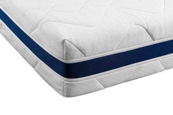 Somnart Optimax Memory 90×190 matrac, vastagsága 18 cm, poliuretán memóriahabbal és levehető és mosható 3D huzattal, fogantyúkkal és közepes keménységgel