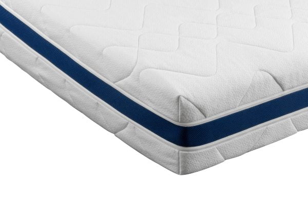 Somnart Optimax Memory 90×190 matrac, vastagsága 18 cm, poliuretán memóriahabbal és levehető és mosható 3D huzattal, fogantyúkkal és közepes keménységgel