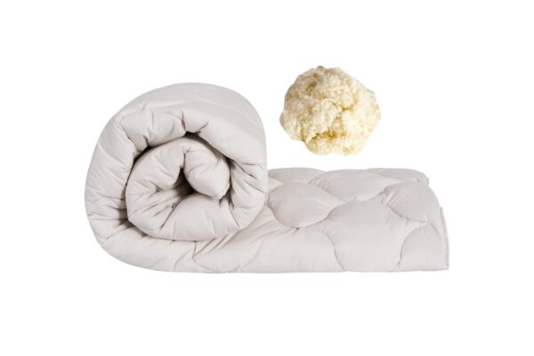 Meleg steppelt téli takaró Wooltex Benessere Somnart, 150×200 cm, gyapjú töltet, 600 g/m², anyag 100% pamut