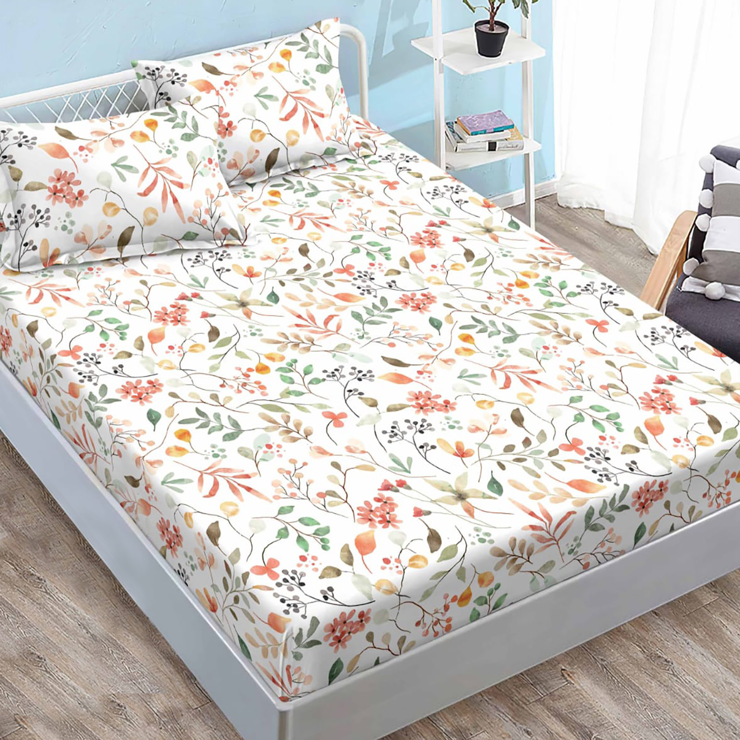 Finom narancssárga ágyneműhuzat + 2 párnahuzat, 180×200 cm-es matrachoz Finom narancssárga ágyneműhuzat + 2 párnahuzat, 180×200 cm-es matrachoz